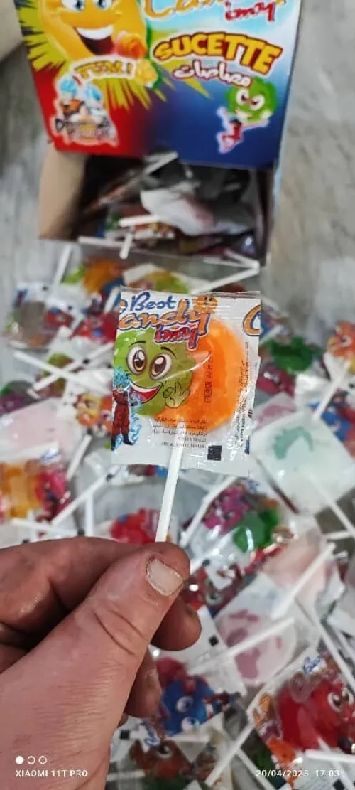 CHAINE DE PRODUCTION INDUSTRIELE DE BONBON