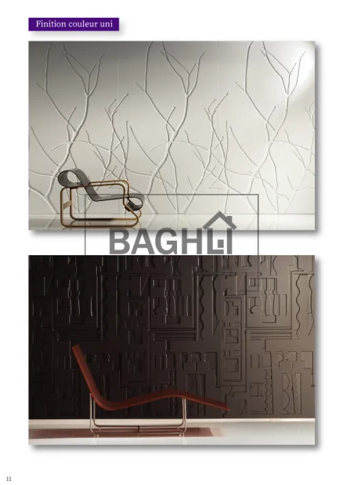 Exclusiviter unique a nos client revêtement decoratifs 3D