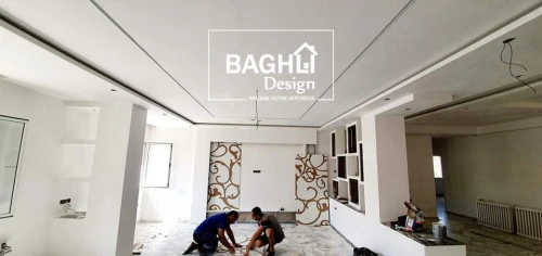 Travaux BA13/Éclairage/Peinture/Meuble