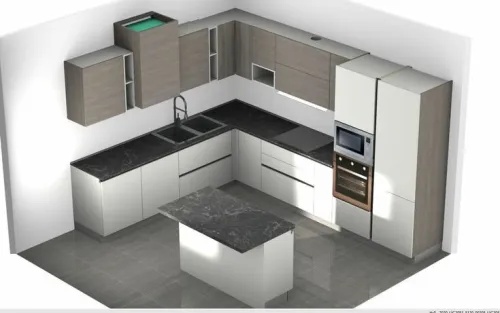 Cuisine moderne équipée High Gloss