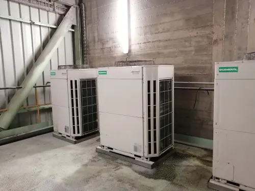 Climatisation central HVAC installation et maintenance