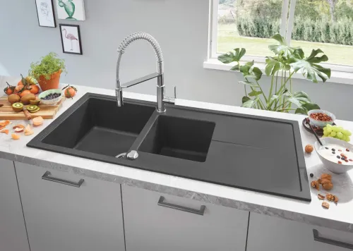 Robinet cuisine Grohe Jet clova