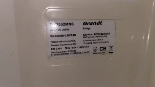 Frigidaire brandt 430L