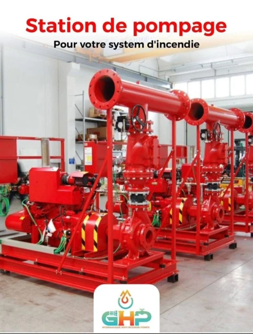 SKID ANTI - INCENDIE 60M3-6BAR