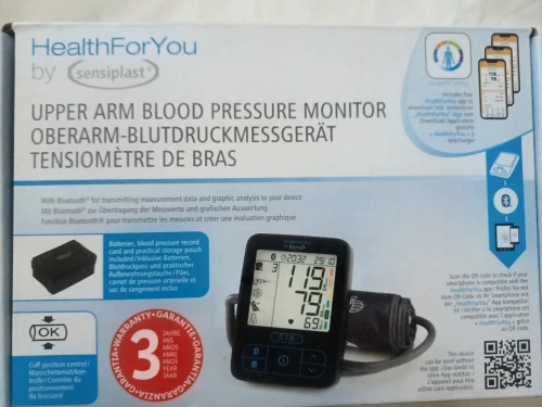 Tensiomètre pour bras avec Bluetooth