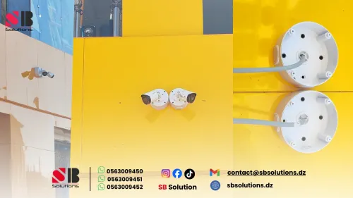 #installation #maintenance #camera de #surveillance avec system #contrôle #d'accès #zkteco