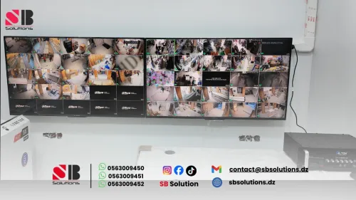 #installation #maintenance #camera de #surveillance avec system #contrôle #d'accès #zkteco