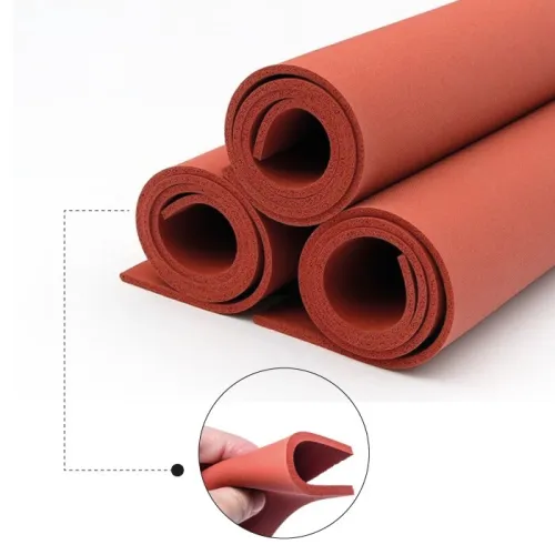 Plaque silicone en caoutchouc 500x500x10mm pour teflon