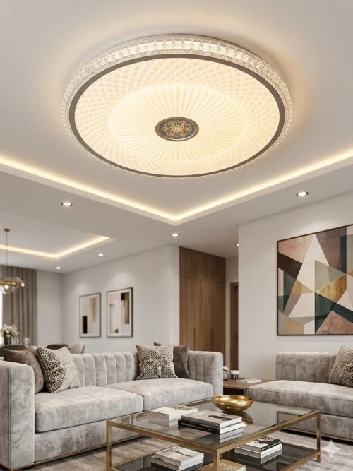 Hiblou 3d plafonnier led