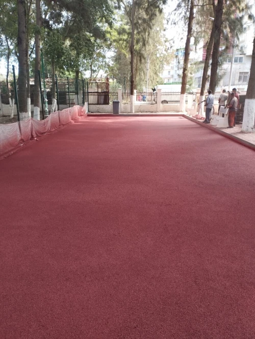 Sol,en caoutchouc,air de jeux terrain en gomme,epdm,et acrylique 