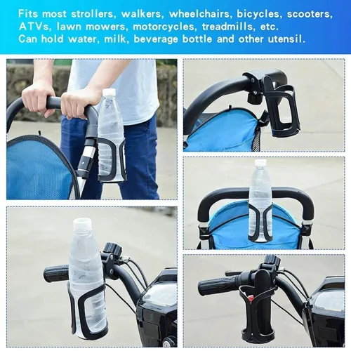 حامل الماء والشاي للدراجات الهوائية والكهربائية الكبيرة والصغيرة في أي موضع Support d'eau de vélo