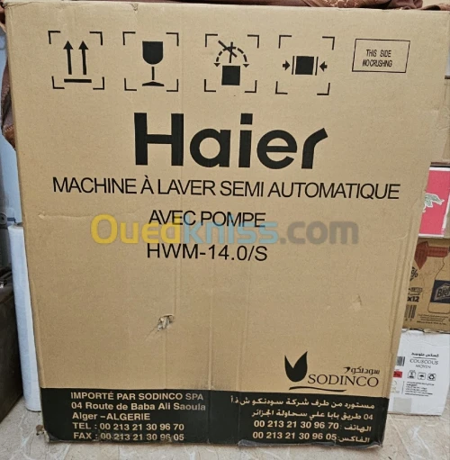 Machine a laver Semi auto.