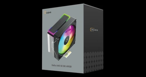 Ventilateur OCYPUS Delta A40 SE ARGB Noir