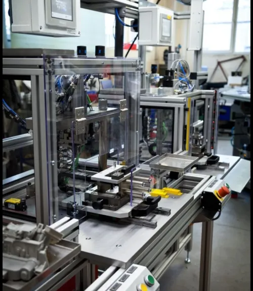 Électricien industrielle machine