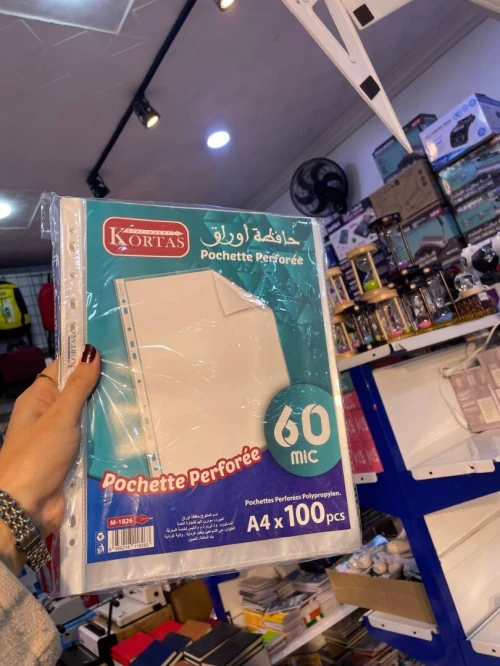 Pochettes Perforées A4
