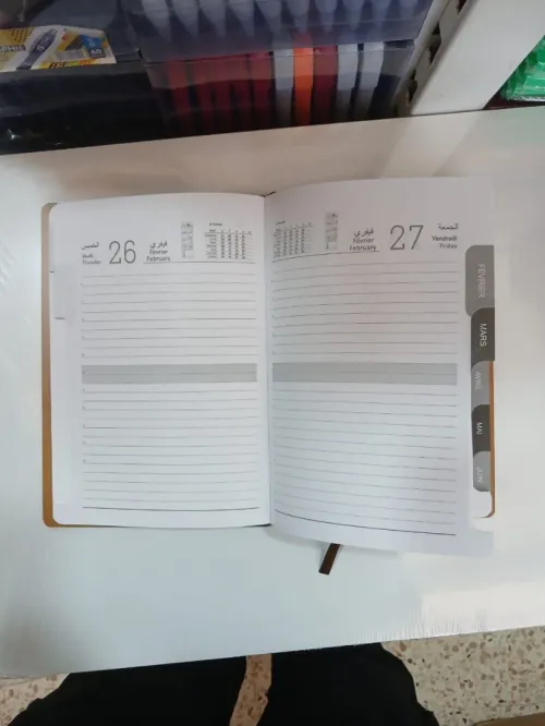 agenda en bois