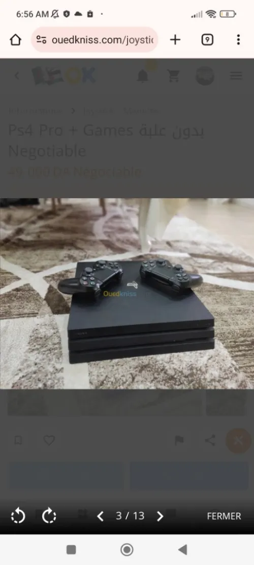 PS4 Pro + 2 Manettes + CD Spider-Man