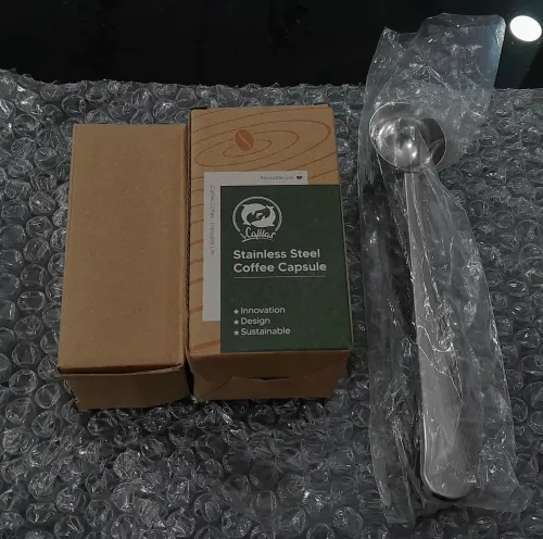 Pack de 3 capsules réutilisables pour café  Compatibles avec Nespresso et tout type 