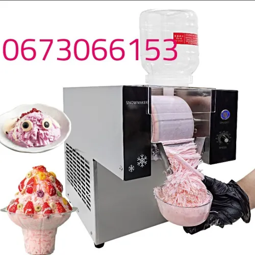 Snow ice cream
