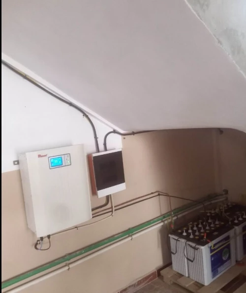 Installation de Panneaux Solaires.