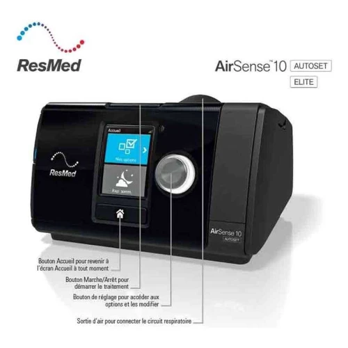 cpap pour apnée du sommeil   Cpap لانقطاع التنفس أثناء النوم + ACCESSOIRES 