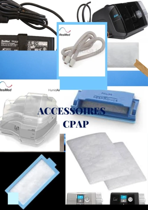 ACCESSOIRES CPAP FILTRE CIRCUIT HUMIDIFICATEUR ETC