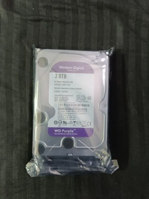 Disque dur Purple WD 3TB Surveillance 