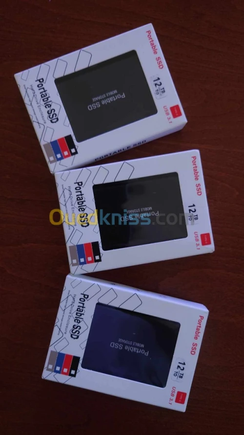 SSD 12TO avec 2 otg type-c type-b