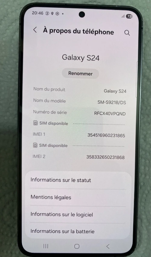 Samsung S24
