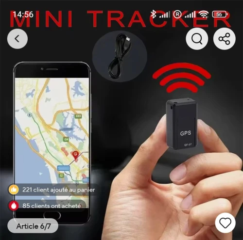 Tracker GPS + Alarme voitures +motos