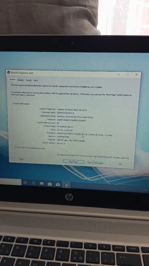 HP Probook 450 G7