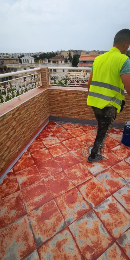Revetment epoxy résine