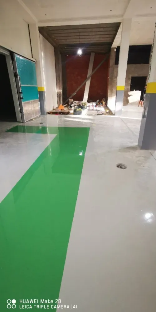 Revetment epoxy sol industriel 