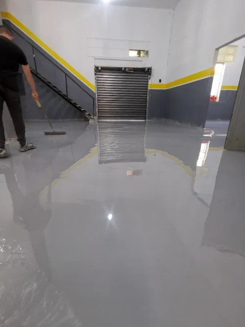 Revetment epoxy sol industriel 
