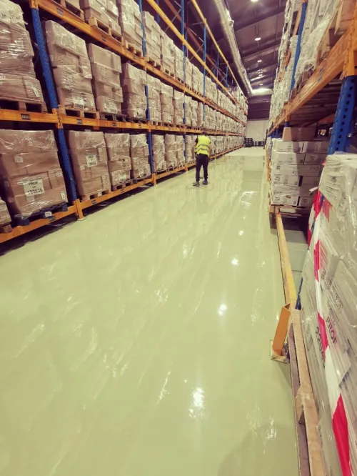 Revetment epoxy sol industriel 