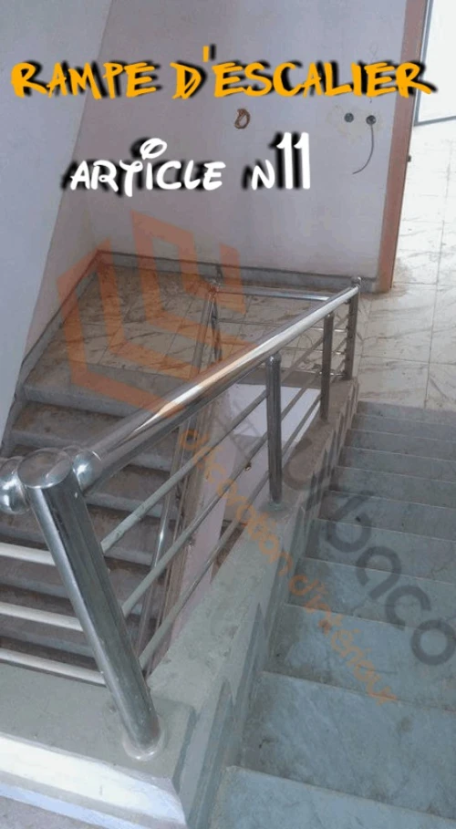 Rampe D'escalier en INOX