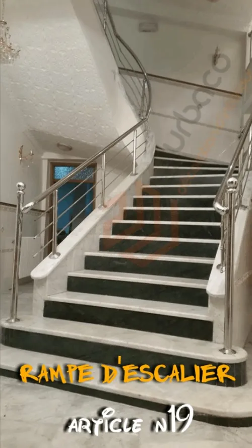 Rampe D'escalier en INOX