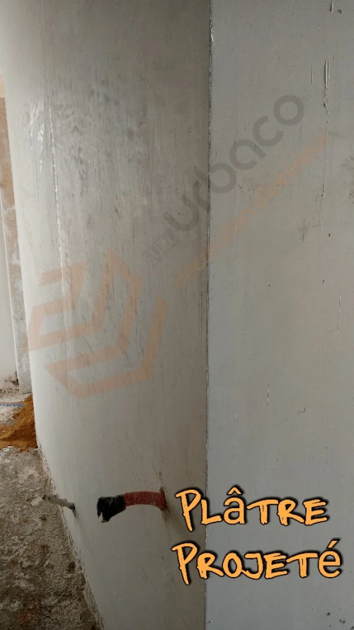 Platre Projeté