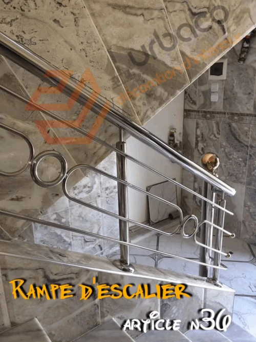 Rampe D'escalier en INOX