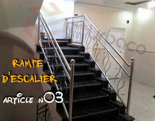 Rampe D'escalier en INOX