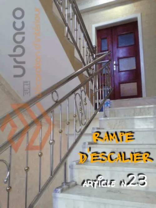 Rampe D'escalier en INOX