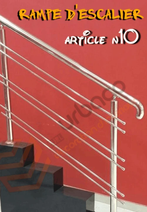 Rampe D'escalier en INOX