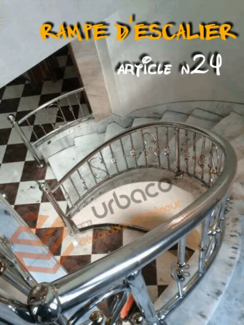 Rampe D'escalier en INOX