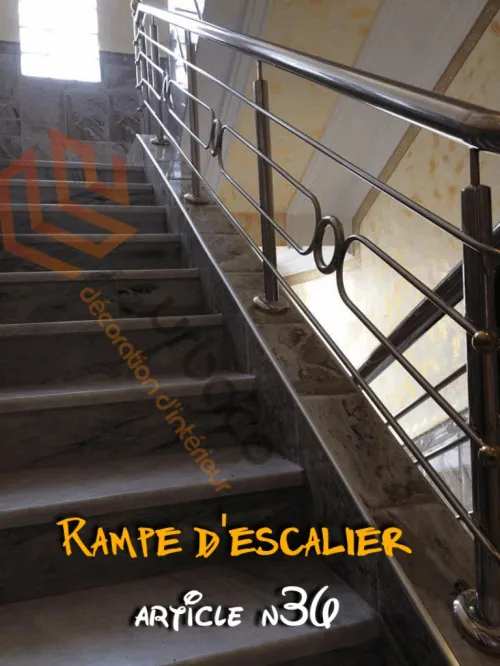 Rampe D'escalier en INOX