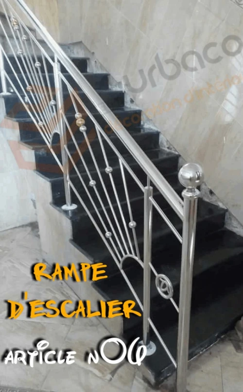 Rampe D'escalier en INOX