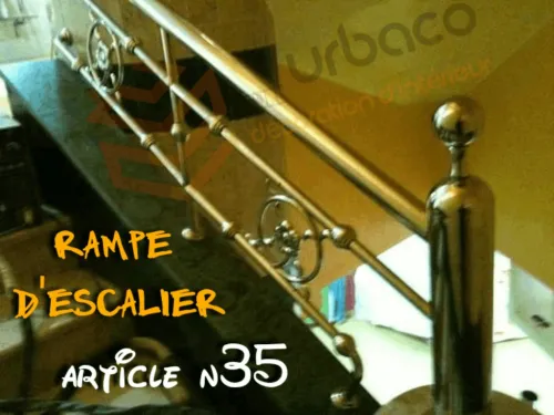 Rampe D'escalier en INOX