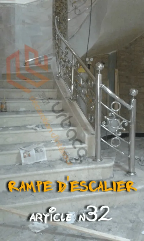 Rampe D'escalier en INOX