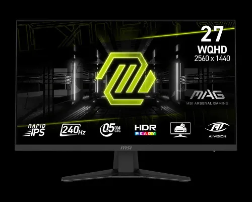 MAG 274QF X24 27''ECRAN MSI /Rapid  IPS/240Hz/0.5ms/HDR/WQHD