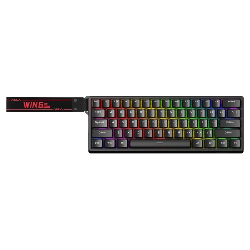 CLAVIER GAMING AULA WIN 60HE STANDARD VERSION MAGNETIQUE BLACK