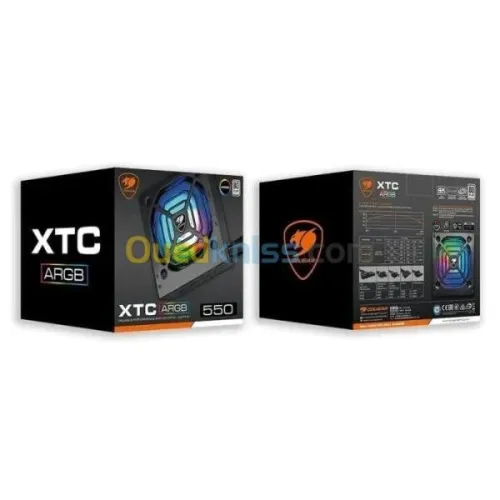 ALIMENTATION COUGAR XTC 550W BRONZE